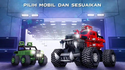 Blocky Cars:robot game & tank | Permainan | XWorld