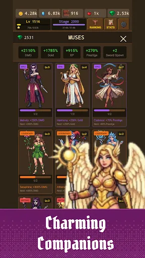 1001 Swords: Pixel Idle RPG | เกม | XWorld