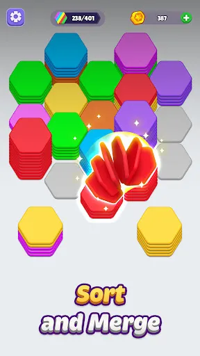 Hexa Sorting Puzzle | Games | XWorld