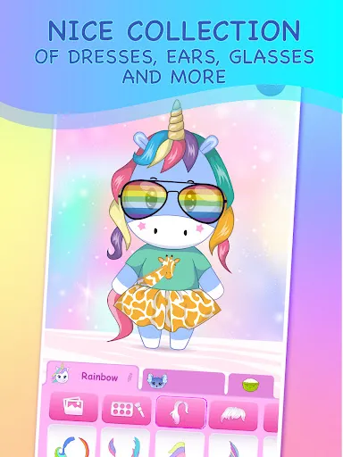 Unicorn Dress Up Avatar Maker | Games | XWorld