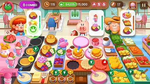LINE CHEF A cute cooking game! | Games | XWorld
