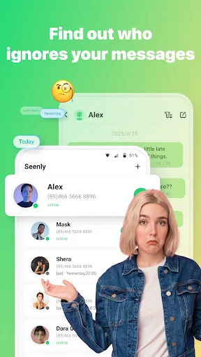 Seenly: Chat Status Tracker | 游戏 | XWorld Seenly: Chat Status Tracker | 游戏 | XWorld