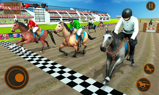 Mounted Horse Racing Games | Games | XWorld