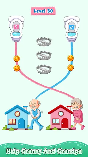 Granny Rush: Draw To Go Home | Permainan | XWorld