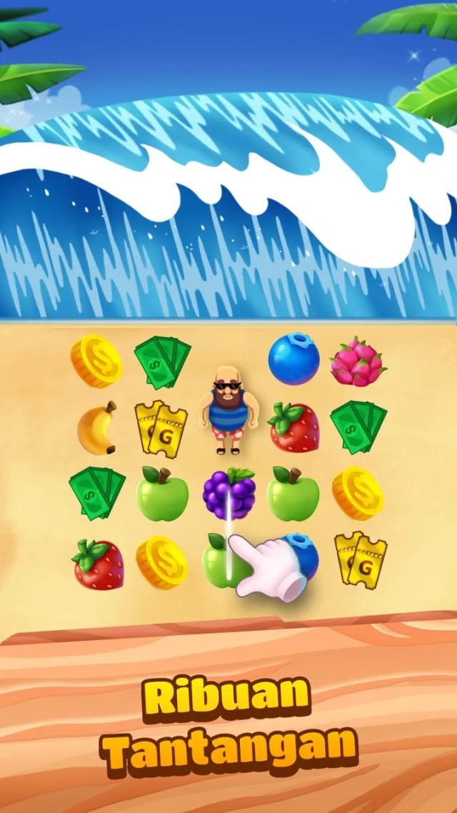 Tropical Crush: Match & Earn | Permainan | XWorld