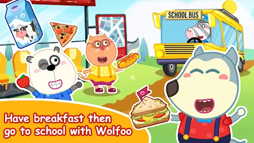 Wolfoo A Day At School | Permainan | XWorld