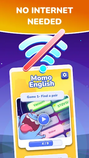 Learn words and play with Momo | Games | XWorld