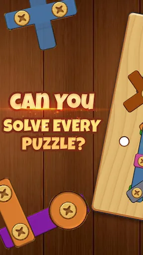 Sekrup dan Baut: Puzzle Kayu | Permainan | XWorld