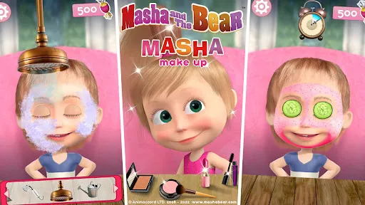 Masha and the Bear: Salon Game | Games | XWorld