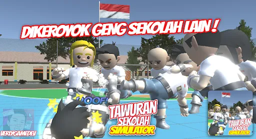 Tawuran Sekolah Simulator | Permainan | XWorld