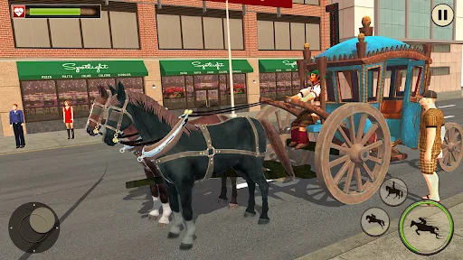 Caballos Carreras Taxista | juego | XWorld