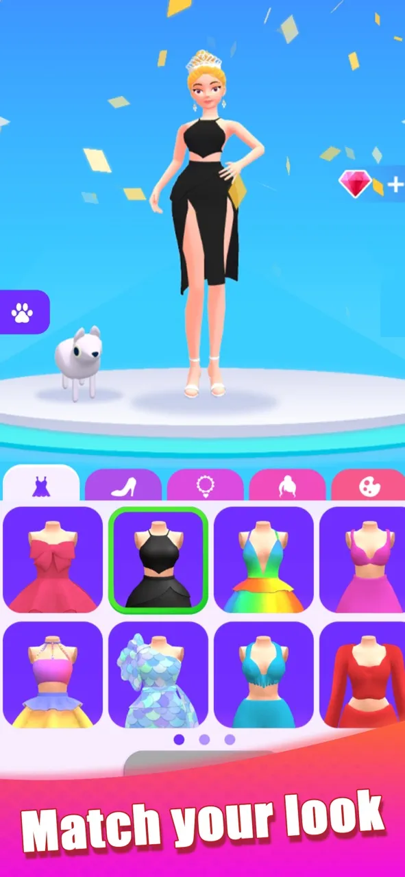 Dancing Dress | Games | XWorld