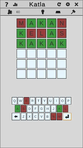 Katla - Tebak Kata Indonesia | Permainan | XWorld