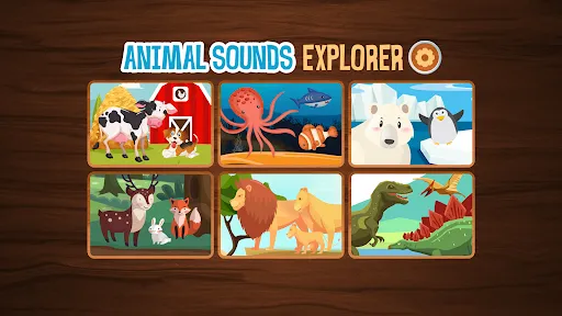 Animal Sounds Explorer | Permainan | XWorld