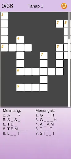 Teka Silang Kata bahasa melayu | Permainan | XWorld
