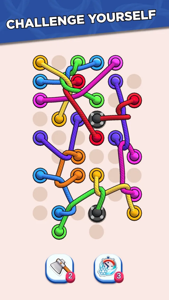 Twisted Ropes: Untangle 3D | Permainan | XWorld