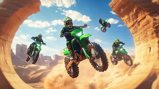 Stunt Motorcycle Racing Game | Games | XWorld