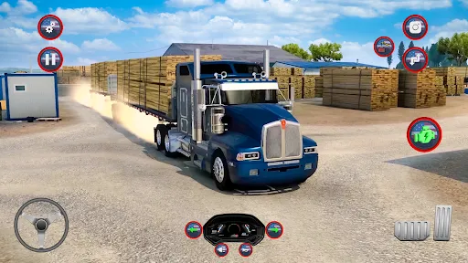 American Truck Sim Cargo Truck | juego | XWorld