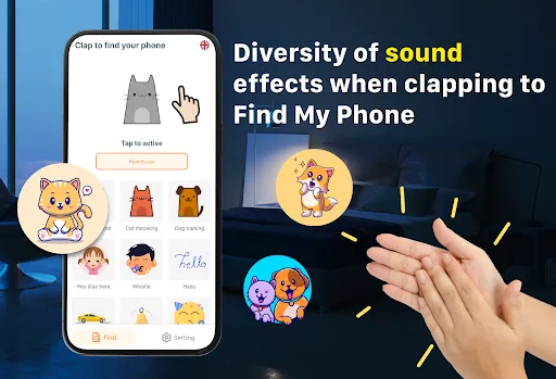 Find My Phone by Clap or Flash | 游戏 | XWorld