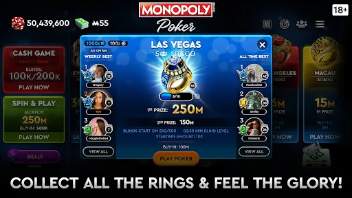 MONOPOLY Poker - Texas Holdem | 游戏 | XWorld