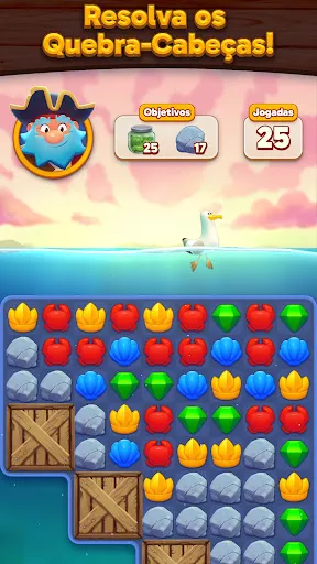 Pirate Match | Jogos | XWorld