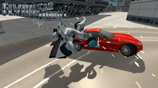 Flying Car Robot Flight Drive Simulator Game 2017 | Игры | XWorld
