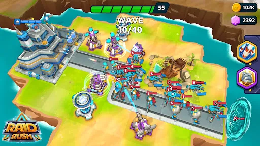 Raid Rush: Tower Defense TD | Games | XWorld