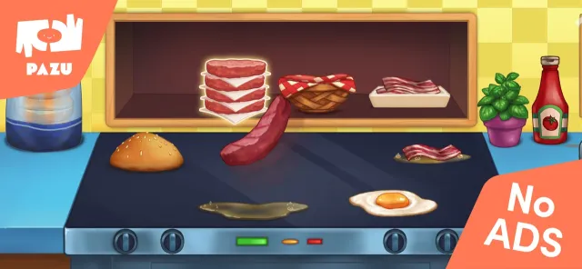 Burger Maker Kids Cooking Game | Games | XWorld