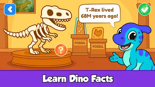 Fun Dinosaur Games for Kids | Permainan | XWorld