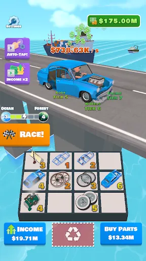 Idle Racer — Chạm & Đua | 游戏 | XWorld