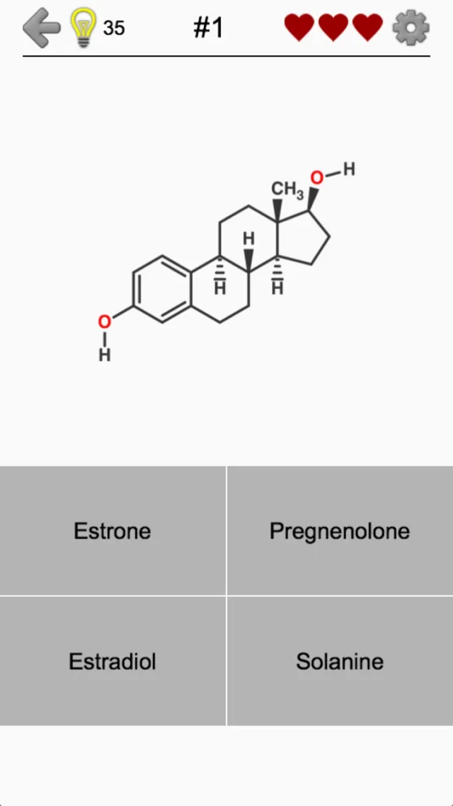 Steroids - Chemical Formulas | เกม | XWorld