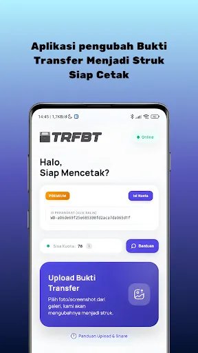 TRFBT – Cetak Struk Transfer | Permainan | XWorld TRFBT – Cetak Struk Transfer | Permainan | XWorld