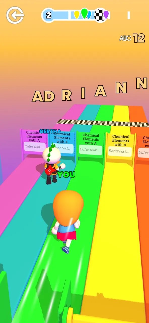 ABC Runner | 游戏 | XWorld