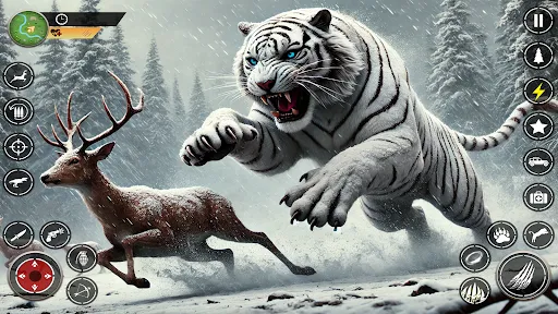 Snow Tiger Family Simulator 3D | 游戏 | XWorld