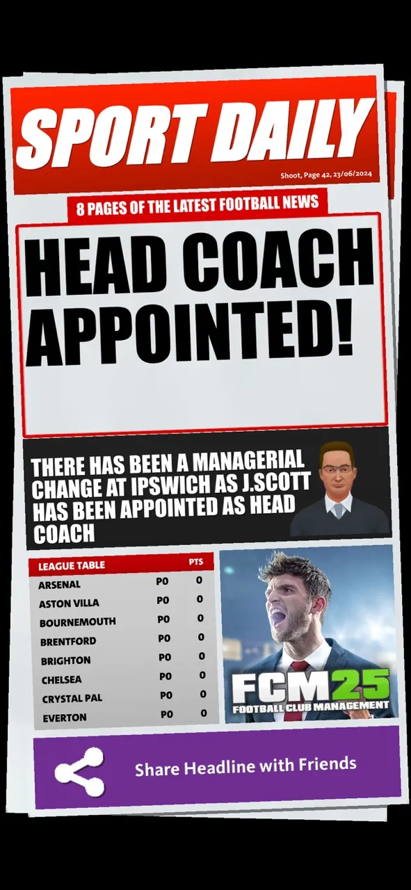 Football Club Management 2025 | Games | XWorld