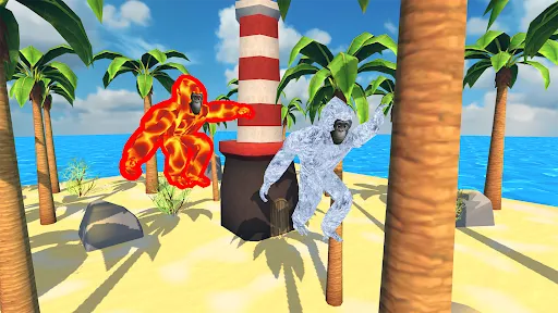 Monkey tag. Gorilla memes game | Jogos | XWorld