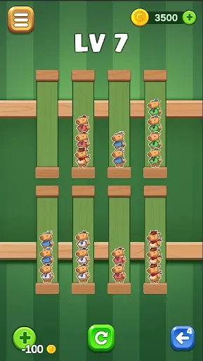 Cabybara Sort | 游戏 | XWorld