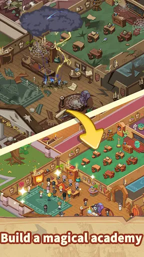 Idle Magic School | Games | XWorld