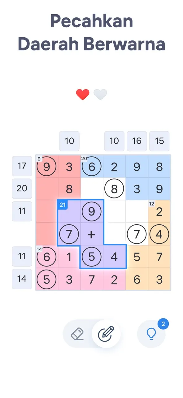 Number Sums - Game Teka-teki | Permainan | XWorld