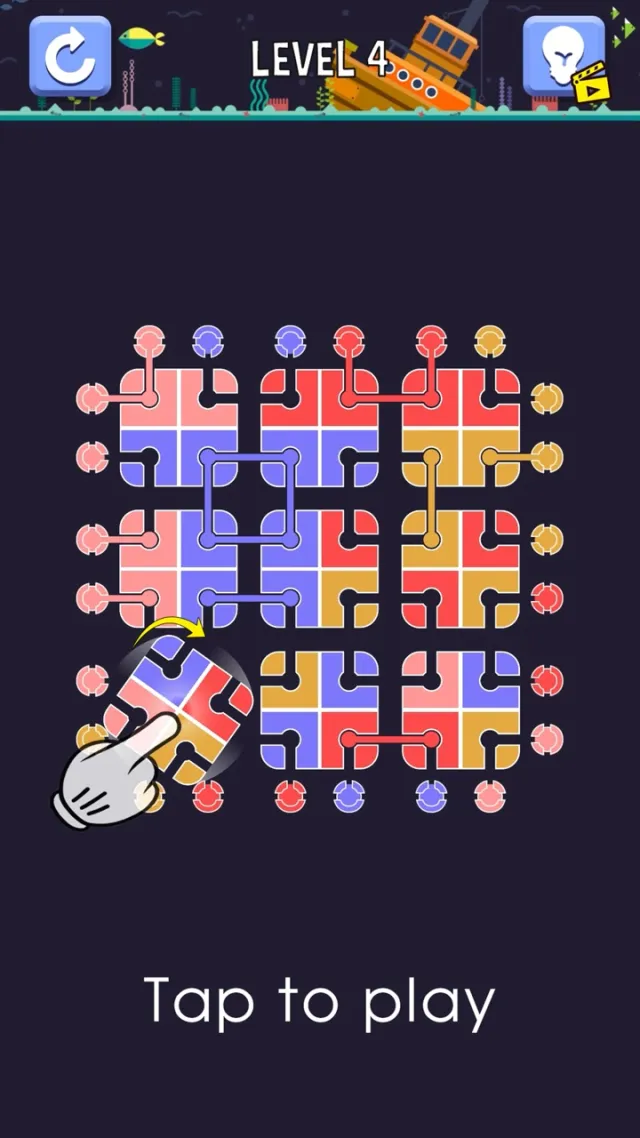 Color Tile Rotate | Jogos | XWorld