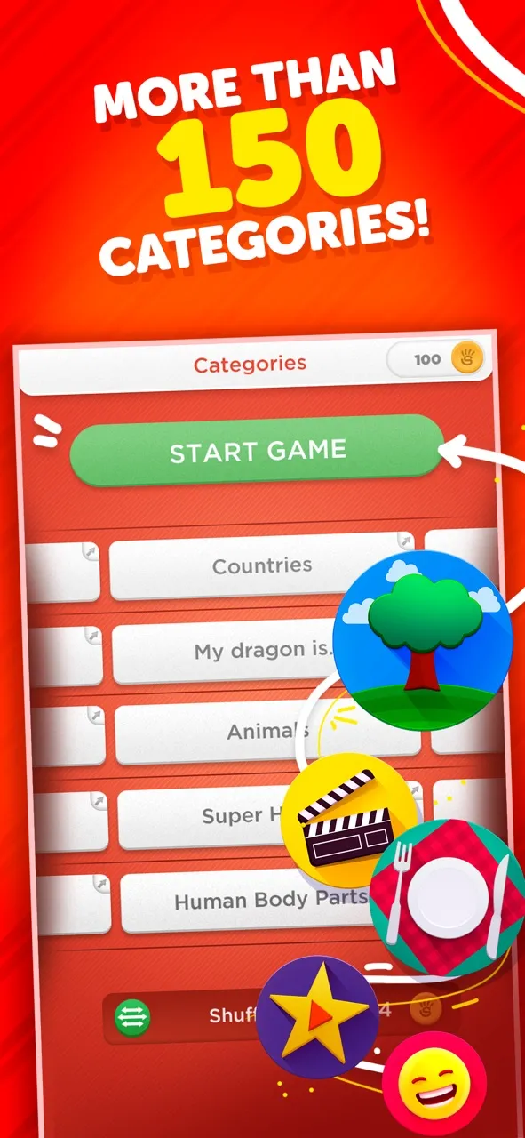 Stop - Categories Word Game | Games | XWorld
