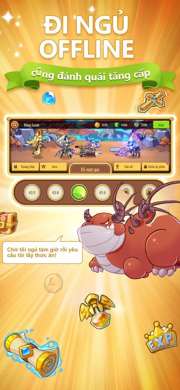 Idle Heroes - 100D | Games | XWorld