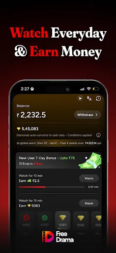 FreeDrama: Watch Free & Earn | 游戏 | XWorld FreeDrama: Watch Free & Earn | 游戏 | XWorld