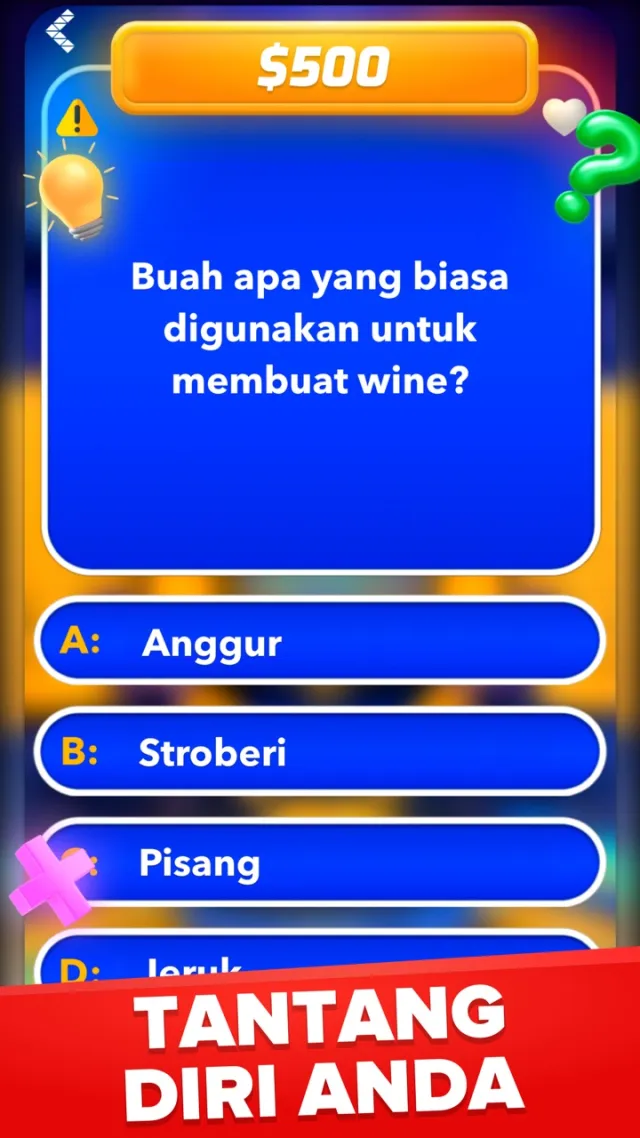 Millionaire: Kuis Game Trivia | Permainan | XWorld