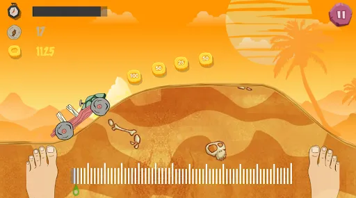 Racing Stone Age Car | 游戏 | XWorld