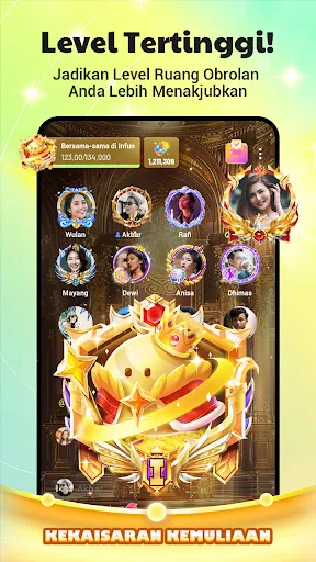 Infun:Ruangan Group Voice Chat | Permainan | XWorld