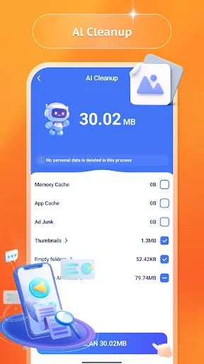AI Phone Clean | เกม | XWorld