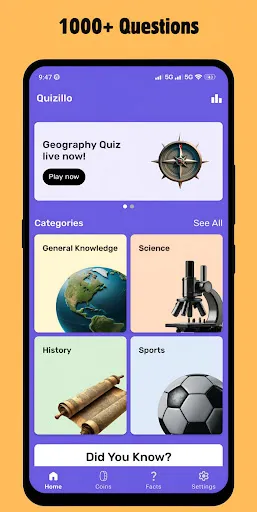 General Science Quiz & Facts | Permainan | XWorld