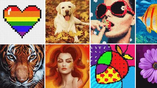 Cross Stitch: Color by Number | Games | XWorld Cross Stitch: Color by Number | Games | XWorld