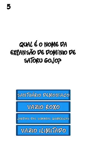 Jujutsu Kaisen Quiz | Jogos | XWorld